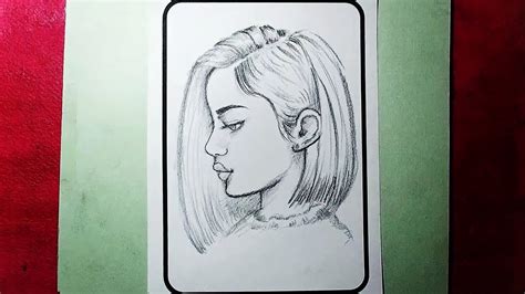 How To Draw A Girl Face Side View Dont Be Afraid To