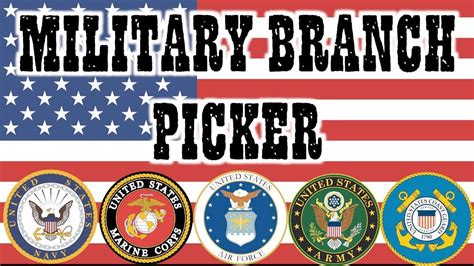Military Branch Picker What Military Branch Should I Choose