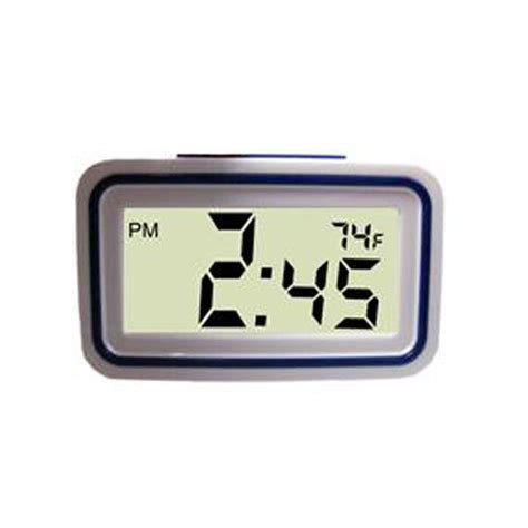 Talking Digital Alarm Clock And Temperature Great For The Blind Low