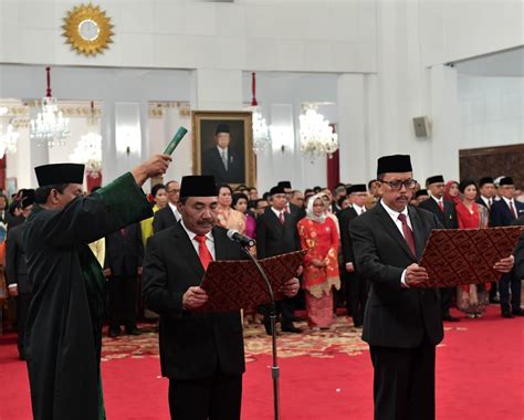 Presiden Jokowi Saksikan Pengucapan Sumpah Jabatan Anggota Lpsk