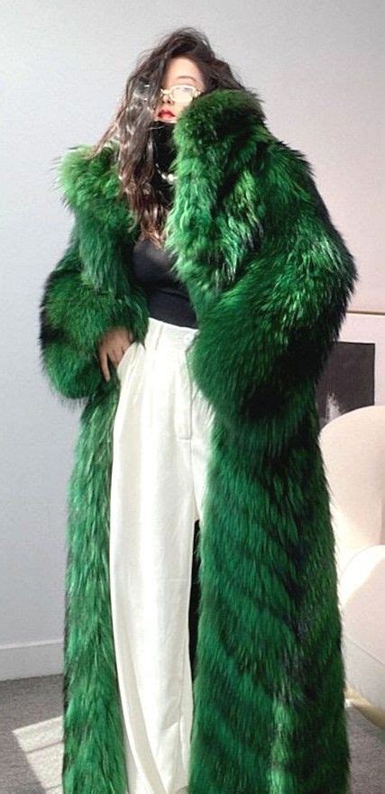 fashion guide fur fashion fur coat favs dye asian green fur coats fur collar coat