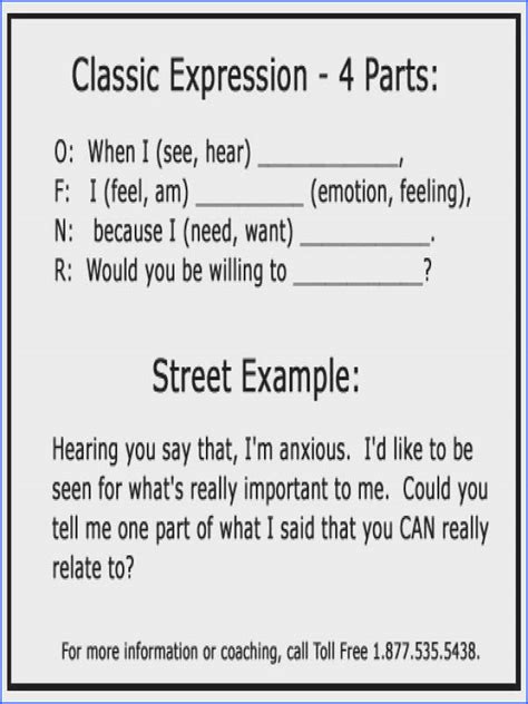 Couples Communication Worksheets