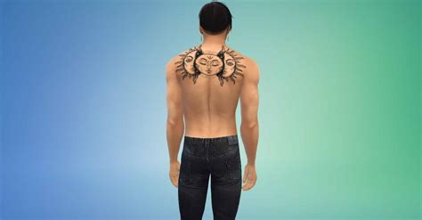 The Sims 4 Neck Tattoo