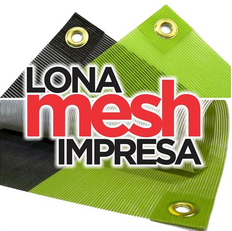 Lona Mesh Impresa 10000 En Mercado Libre