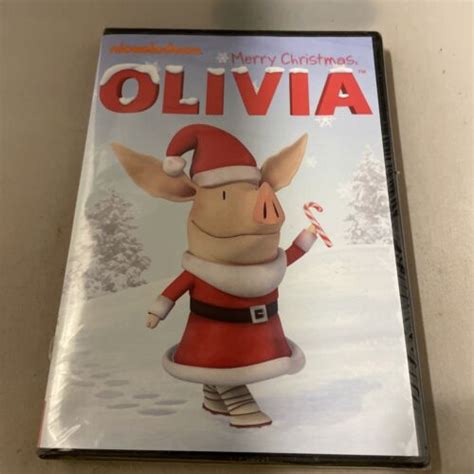 Merry Christmas Olivia Dvd 2010 Nickelodeon Brand New Sealed