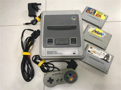 Super Famicom Great Working Condition And Cosmetic Video Gaming Video