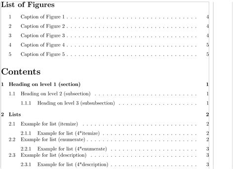 Texlatex Reducing The Space Between The Items Of List Of Figures And