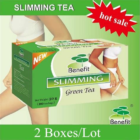 2 Boxes Benefit Fast Slimming Tea Weight Loss Herbs Natural Plants Gmp