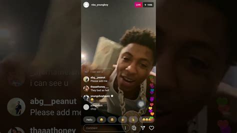 Nba Youngboy Instagram Liveapril 11with Comments 💥💥💥 Youtube