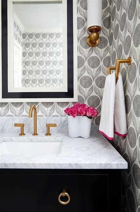 48 Popular Bathroom Wallpaper Ideas Powder Room Design Bathroom