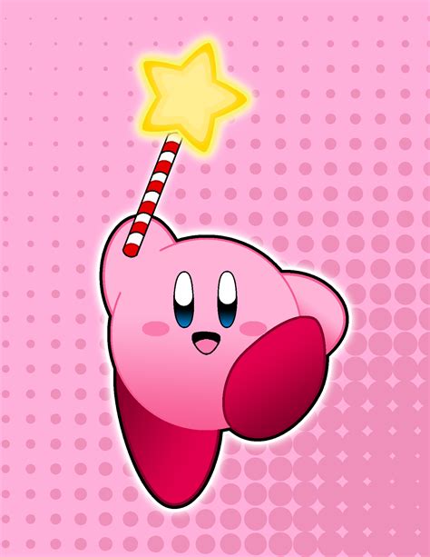 Heres Star Rod Kirby The First Final Weapon In The Series Kirby