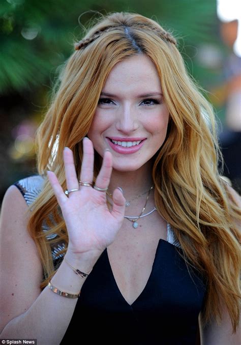 Bella Thorne Keeps It Simple In Chic Black Dress On Extra Daily Mail