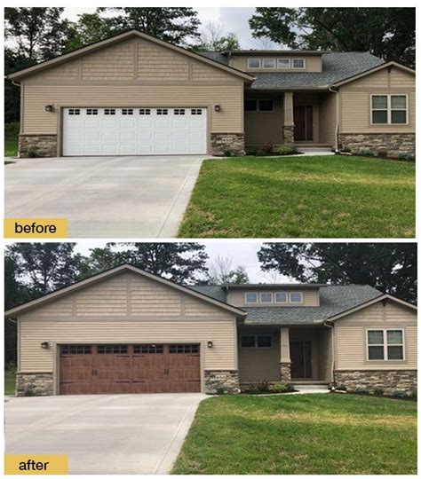 Are you one of the people it shows on the screen? October 2018 Garage Door Makeover Before & After Photo ...