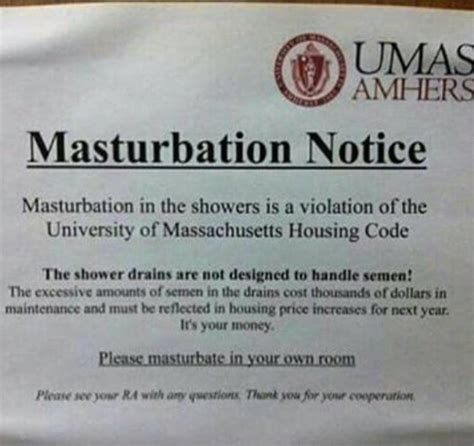 Hilarious See This School Masturbation Notice