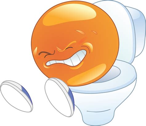 On The Toilet Emoji Decal