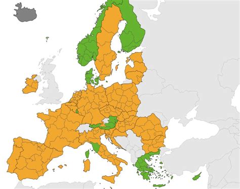 Red list countries (subject to additional measures). Greece Remains Only "Green" Country On EU Coronavirus Map