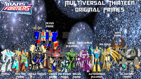 Transformers Animated Mutiversal Thirteen By Rexblazer1 On Deviantart
