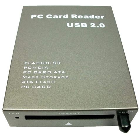PC Card Reader USB 2 0 To PC ATA Flash Card PCMCIA For Disk Memory Card
