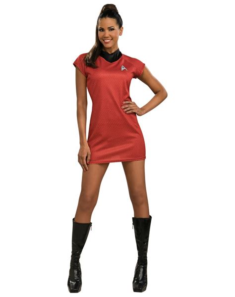 Deluxe Lt Uhura Womens Star Trek Dress Costume