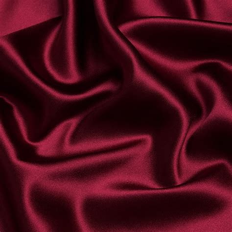 100 Silk Red Wine Color 19mm Silk Satin Fabric For Dress Etsy