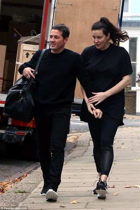 liv tyler and fiancé dave gardner pack on pda in london daily mail online