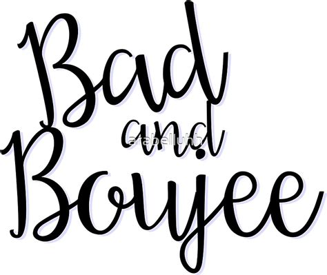 Bad And Boujee Stickers By Arabelluhh Redbubble