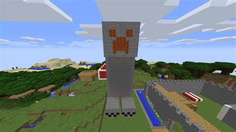 Giant Creeper Creative Mode Minecraft Java Edition Minecraft