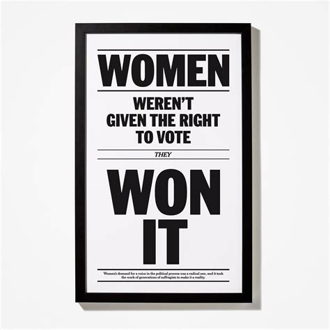 Womens Right To Vote Poster The New York Times Store