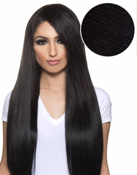 See your favorite combed hair and texture hair discounted & on sale. Side Swept Clip In Bangs Jet Black (1) - BELLAMI - BELLAMI ...