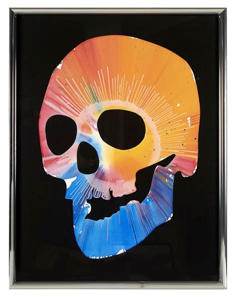 Sold At Auction Damien Hirst Damien Hirst 1965 Skull 2009 Spin