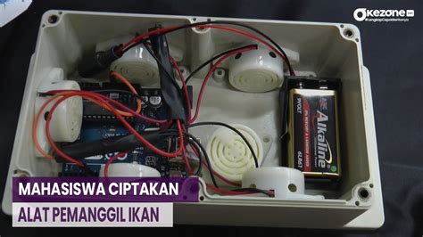 Inovasi Mahasiswa It Telkom Surabaya Ciptakan Alat Pemanggil Ikan Youtube