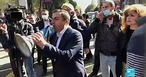 Continúan protestas en Ereván, Armenia, por acuerdo de paz con Azerbaiyán