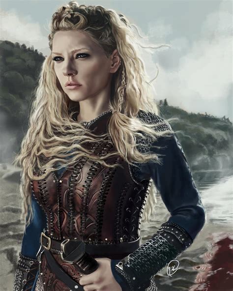 Lagertha Vikings By Ikstii On Deviantart