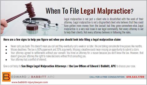 When To File Legal Malpractice Medical Malpractice Lawyers