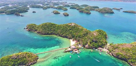 Video Hundred Islands Philippines Aerial Tour