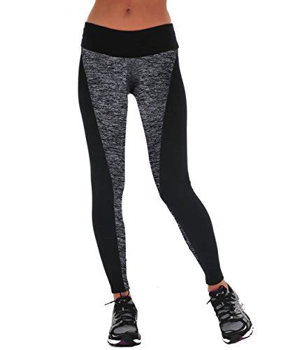 manstore women s tights active yoga running pants workout leggings grey m