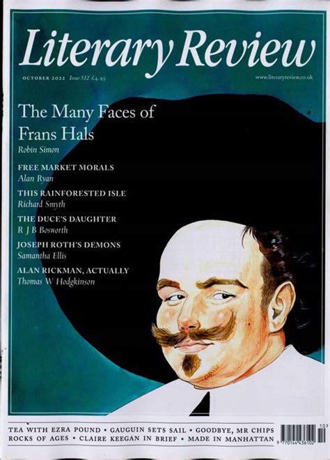 Literary Review Magazine Subscription Buy At Uk Literary