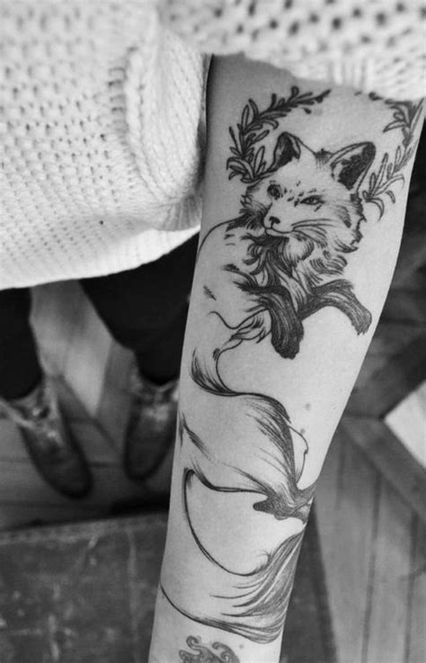 50 Examples Of Fox Tattoo Cuded Imagens De Tatuagens Tatuagem De