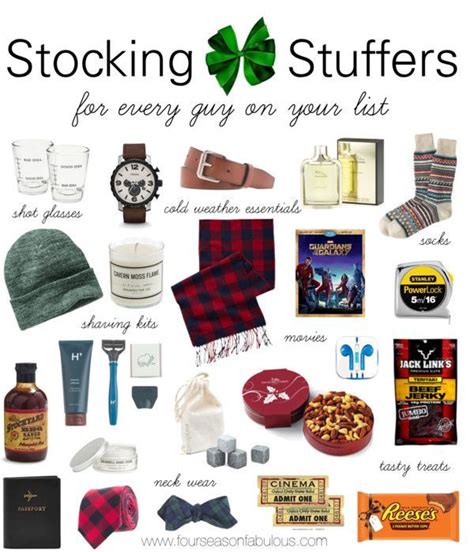 Here are 75 ideas to inspire you! Stocking Stuffers | Stocking stuffers for men, Christmas ...