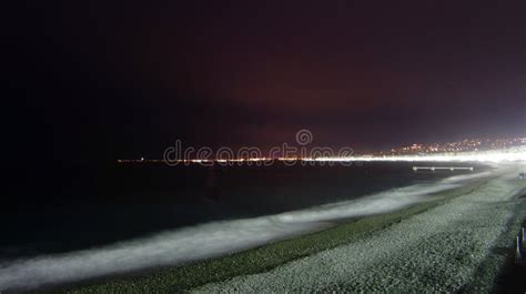 Nice Beach At Night Stock Photo Image Of Sandy Sand 13885434