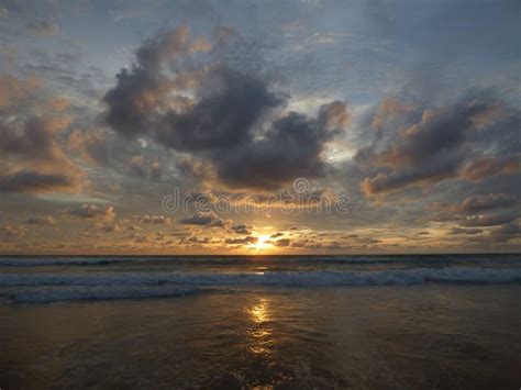 A Sunset Over The Andaman Sea Stock Photo Image Of Water Phuket