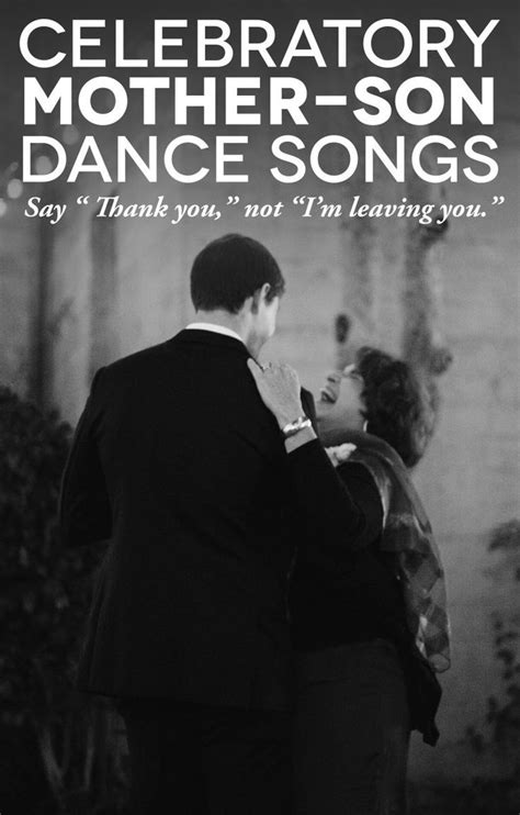 Wedding songs are to be chosen according to the wedding theme and venue; 50 of the Greatest Mother Son Dance Songs | A Practical ...