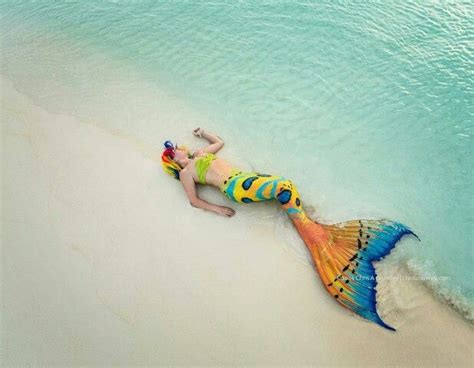 Rainbow Mermaid Mermaid Photography Silicone Mermaid Tails Mermaid