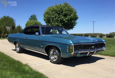 Classic 1969 Chevrolet Impala Ss 427 Convertible For Sale Price 31 000