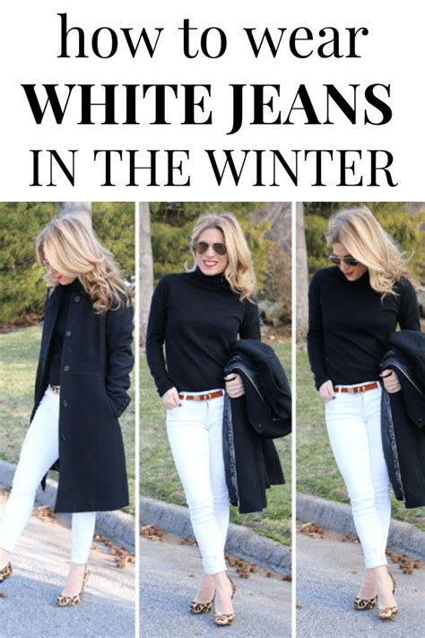 Winter White Jeans Can You Wear White Jeans In The Winter Stylish