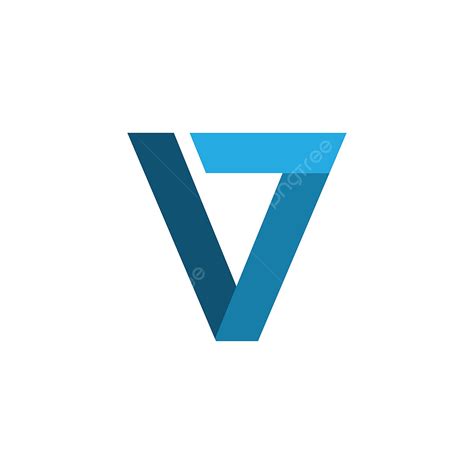 V Clipart Vector Simple V Logo Design Text Display Board