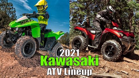 2021 Kawasaki Atv Lineup First Look Youtube