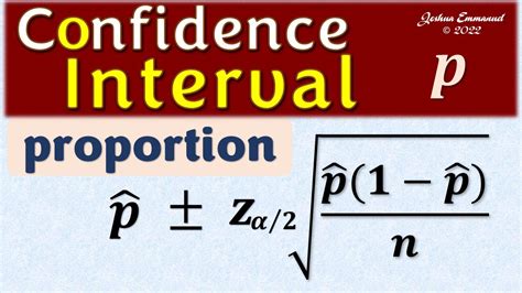 Confidence Interval For A Population Proportion Solved Problems Youtube