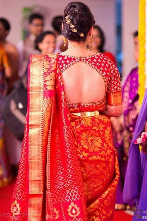Stylish Blouse For Wedding Silk Sarees Saree Blouse Patterns