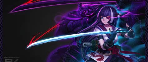 2560x1080 Anime Warrior Girl 2560x1080 Resolution Hd 4k Wallpapers Images Backgrounds Photos
